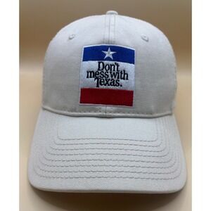 Don't Mess With Texas Hat Mens Adjustable Strapback Patch‎ Hat